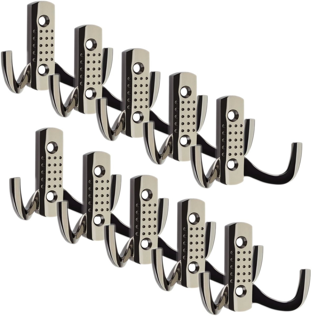 SOTECH JASMIN STRONG Kapstokhaken, 10 stuks, Chroom donker