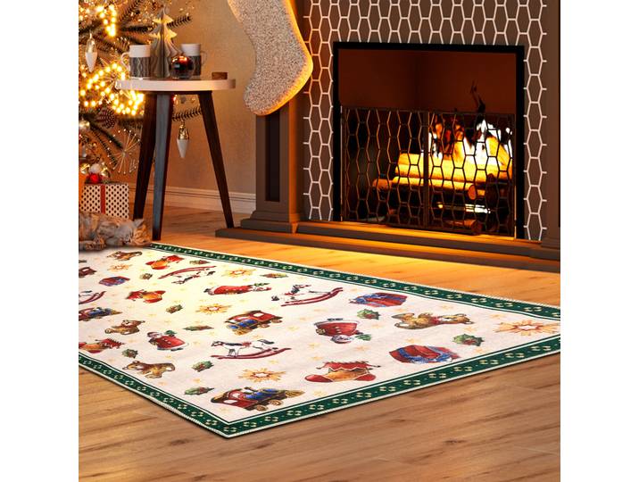 Villeroy & Boch Nostalgic Toys Delight, eckig, rund und Läufer 3 mm Höhe Weihnachten, Wohnzimmer, Flur, Geschenk, Toys Delight, Dekoration