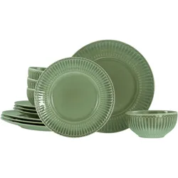 CreaTable, Geschirrset, Celadon (12 Stk.)