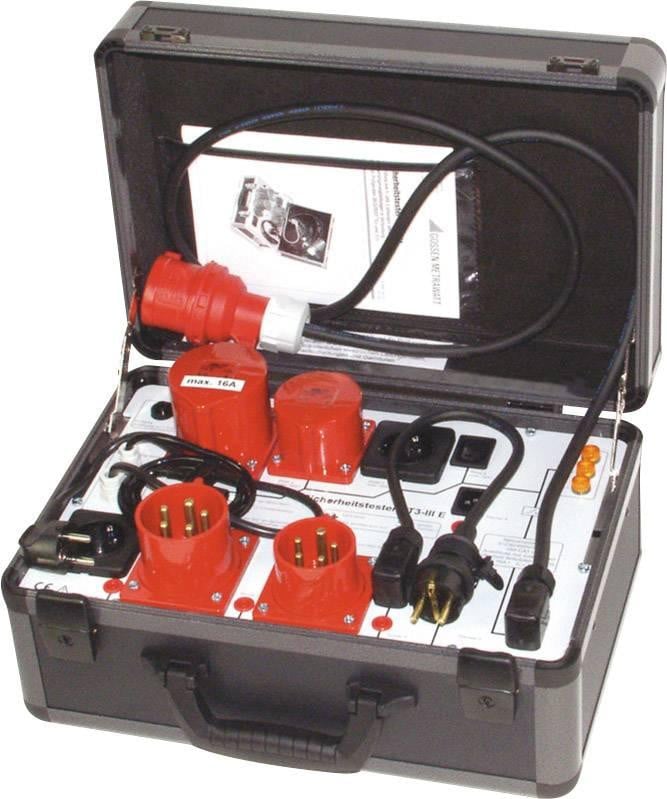 Gossen Metrawatt AT3-III E testadapter voor 1-fase/3-fase CEE 16/32A, geschikt voor Secutest II/III