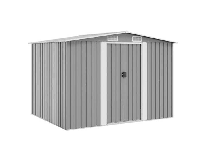 vidaXL Abri de Stockage pour Jardin métal Gris 257x205x178 cm