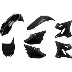 Polisport, Motorrad Zubehör, VERKAUF KUNSTSTOFFSATZ YAMAHA YZ125/250 '15-'20 SCHWARZ