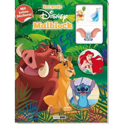 Disney: Der große Disney-Malblock, Taschenbuch von Walt Disney,Panini, Panini, 978-3-8332-4696-8