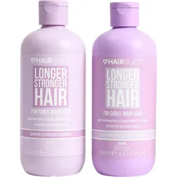 700ml Hairburst Curly & Wavy Hair Set (Shampoo 350ml + Conditioner 350ml)