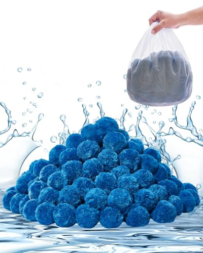 VEVOR Filterballen voor zwembad en zandfilters, 0,71 kg, blauw polyester