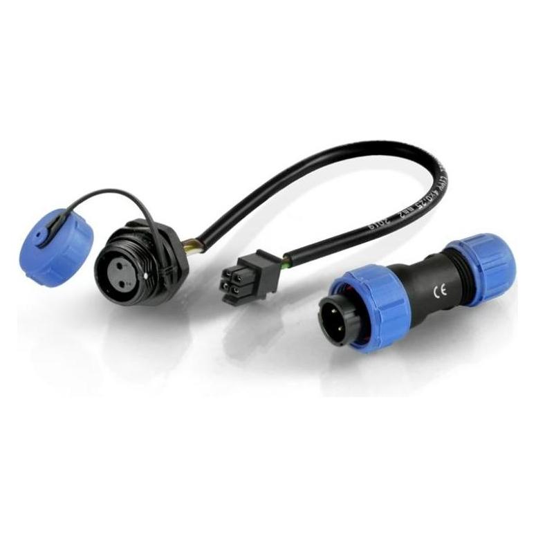Quwireless QPSP2 - QuPS2 - Steckdose und Stecker für den Aussenbereich - 2-PIN-Set (QPSP2)