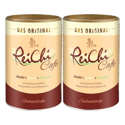 ReiChi Cafe Reishi-Pilz Espresso Kaffee Doppelpack 2x400 g Pulver