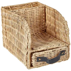 SCHREIBTISCH-ORGANIZER Rattan Naturfarben Malpelo