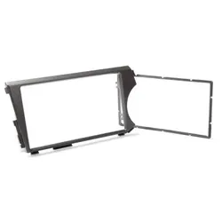  Radioblende SSANGYONG Actyon Kyron II ab 2005 2DIN grau metallic 
