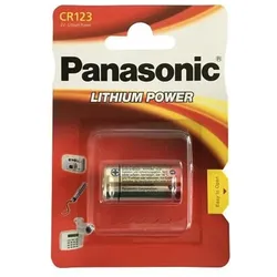 Scubapro - Batterie Panasonic CR123A - Nova 250, 850 und 850R - SeaLife SL600/SL650