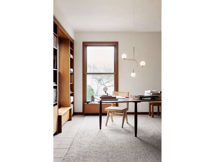 Mobil 70 Pendelleuchte Black/Opal - Pholc - Wohnzimmer - Metall