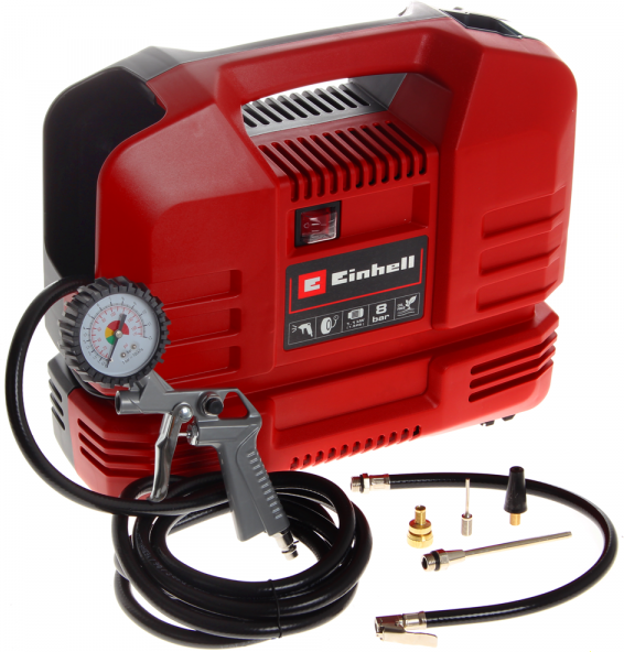 Einhell TC-AC 190 OF - Compressore portatile per auto - Set completo