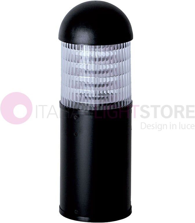 Bollard Round Lampioncino Moderno H. 50 Cm Illuminazione Giardino