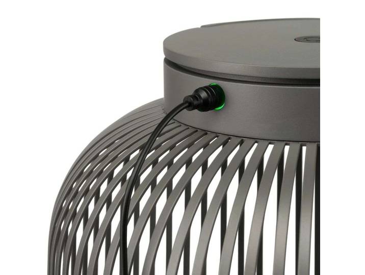 Lito Portable LED Außenleuchte M Granite Gray - Blomus - Terrasse - Aluminium