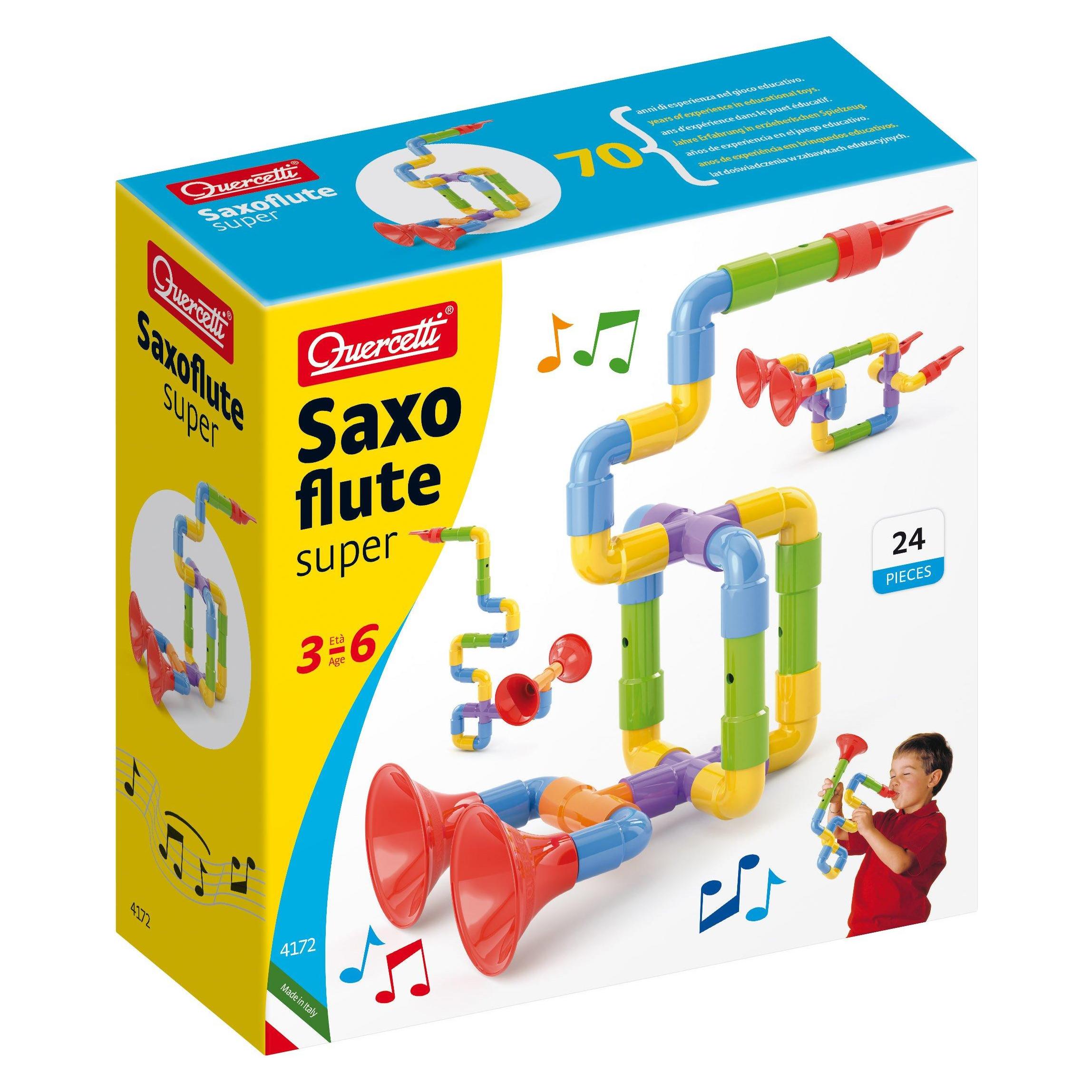 Quercetti Super Saxoflöte - Kreatives Musikspielzeug (QU-4172)