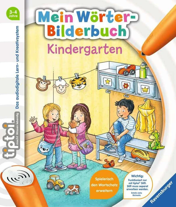 Ravensburger tiptoi Mein Wörter-Bilderbuch: Kindergarten