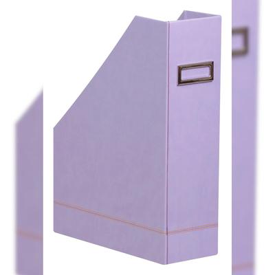 Rhodiarama Stehsammler aus Kunstleder, 10x25x31cm - Schwertlilie 318839C