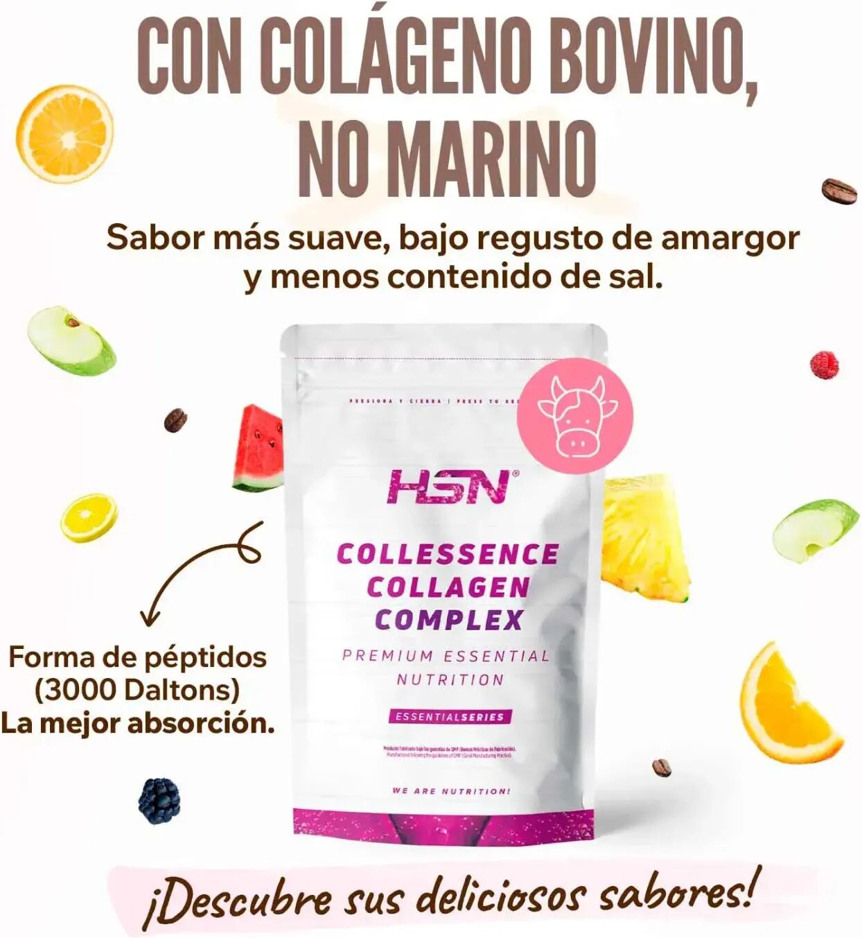 HSN Collessence colágeno complex 150g sandia - Huesos y articulaciones - Polvo - 10  Servicios