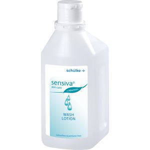 Schülke Seife sensiva skin care Wash Lotion, Waschlotion, parfümfrei, Spenderflasche, 1 Liter