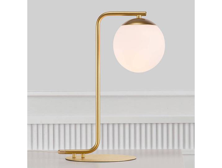 Nordlux Fensterbank Tischlampe Grant, messing / gold, für Wohn- / Esszimmer, Metall, Tischlampe