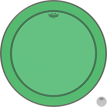 Remo "26" P3 Colortone Batter Green" Grün