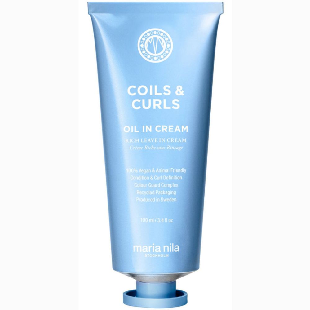 Maria Nila Coils and Curls Oil In Cream Rich Curl Defining Leave-In 100mL