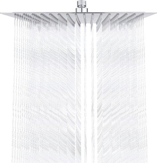 Unyqoos RVS-douchekop regenkop model RVS M20294 zilver 30 cm