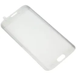 Displayschutz-Glas für Samsung Galaxy S6 Edge, aus gehärtetem 0,3 mm Glas,  mit Reinigungstuch