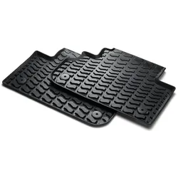 Original Audi Q3 / RSQ3 Allwetterfußmatten hinten, schwarz