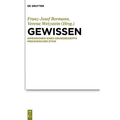 Gewissen, Gebundene Ausgabe von , De Gruyter, 978-3-11-031770-1