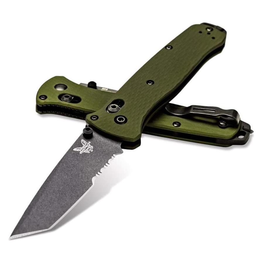 Benchmade Bailout M4 Green Tanto Serrated (8.60 cm) (136-551)