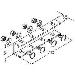 PohlCon (Puk) Verbinder KHUV 60F