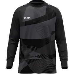 JAKO Kinder Torwarttrikot TW-Trikot River Kinder, Größe 116 in Schwarz Schwarz