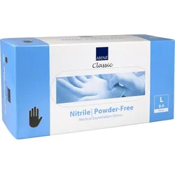 Nitril-Handschuhe Puderfrei Schwarz Large 200 ST