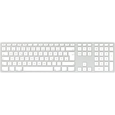 Matias FK416DCS-DE Wireless USB-C® Keyboard for Mac Kabellos Tastatur Deutsch, QWERTZ, Mac Silber