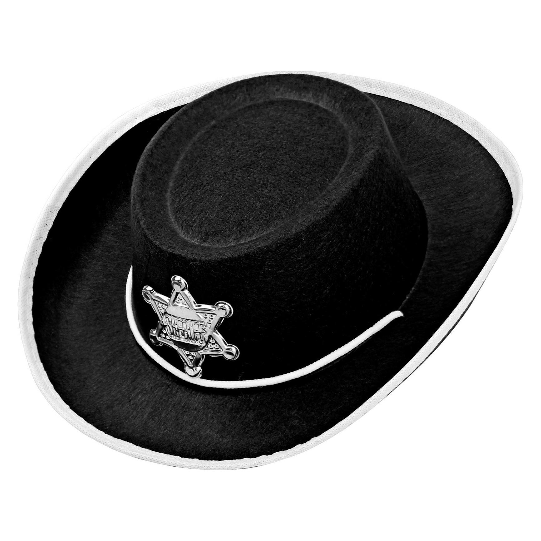 Widmann Kinderhut Cowboy schwarz aus Filz (37712)