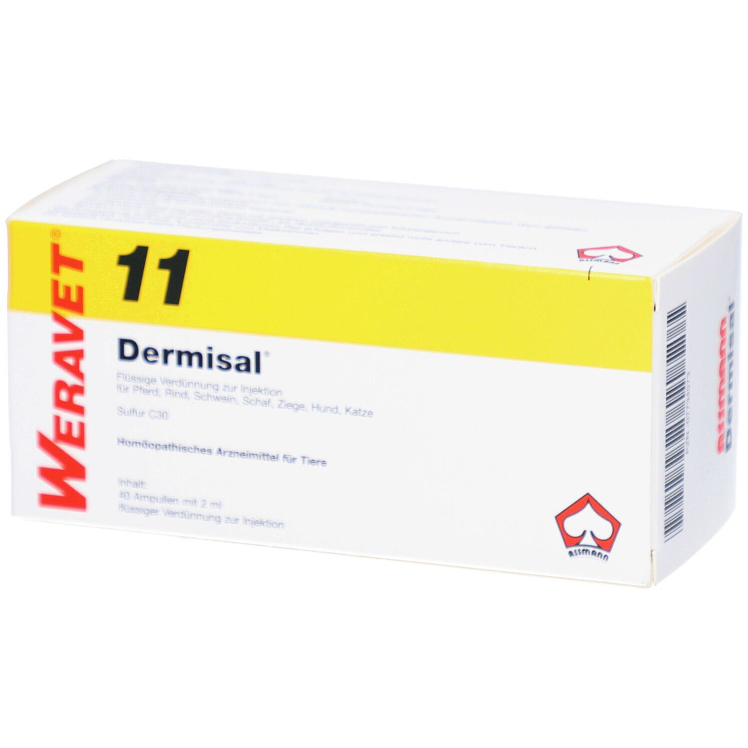 Dermisal 11 Ampullen vet. 4x10x2 ml