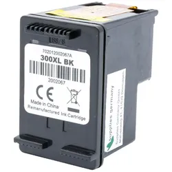 XL-Druckerpatrone kompatibel mit HP Nr.300XL schwarz