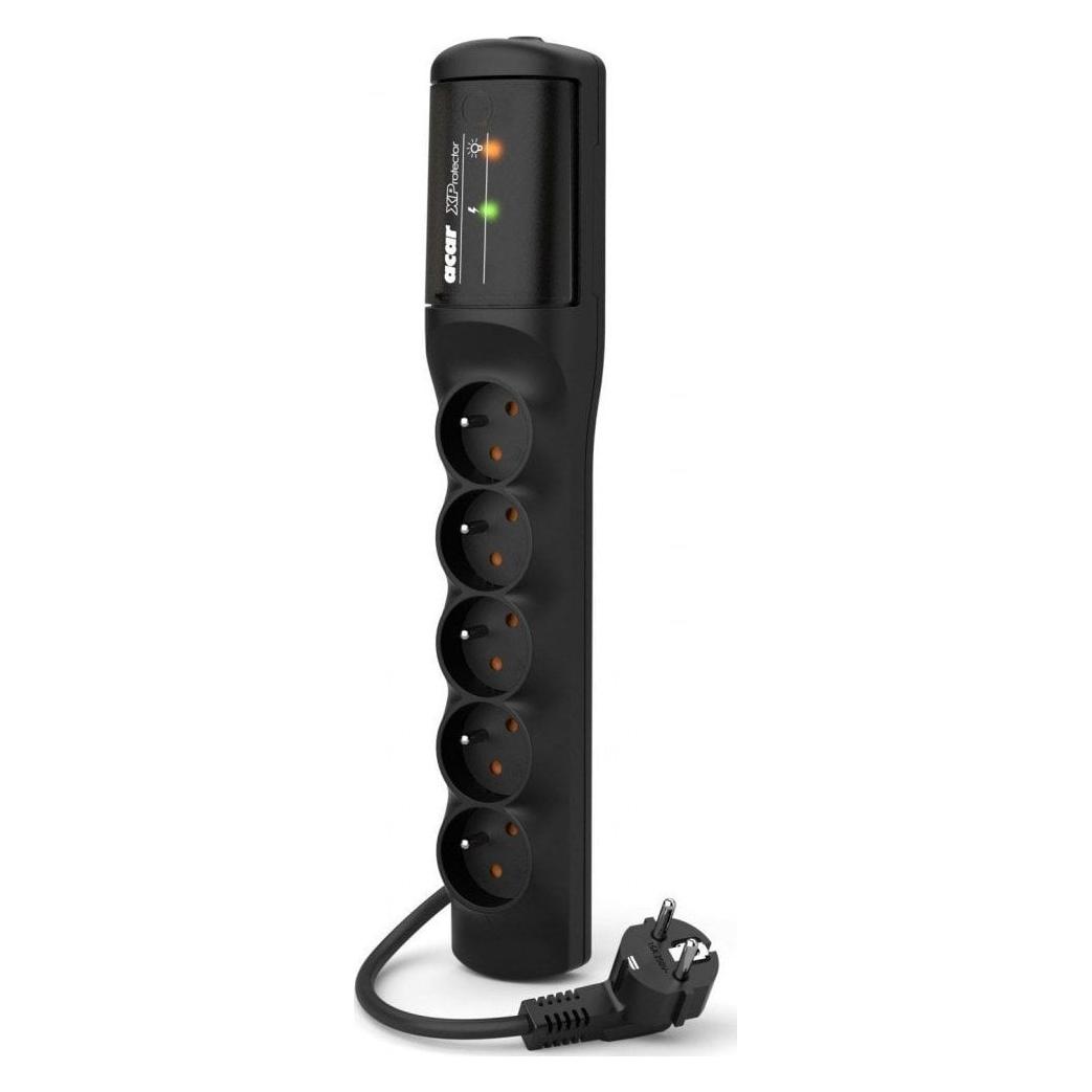 Acar Steckdosenleiste XP Easy Steckdosenleiste 3,0m schwarz (5x, CEE 7/4, 3 m) (W2340)