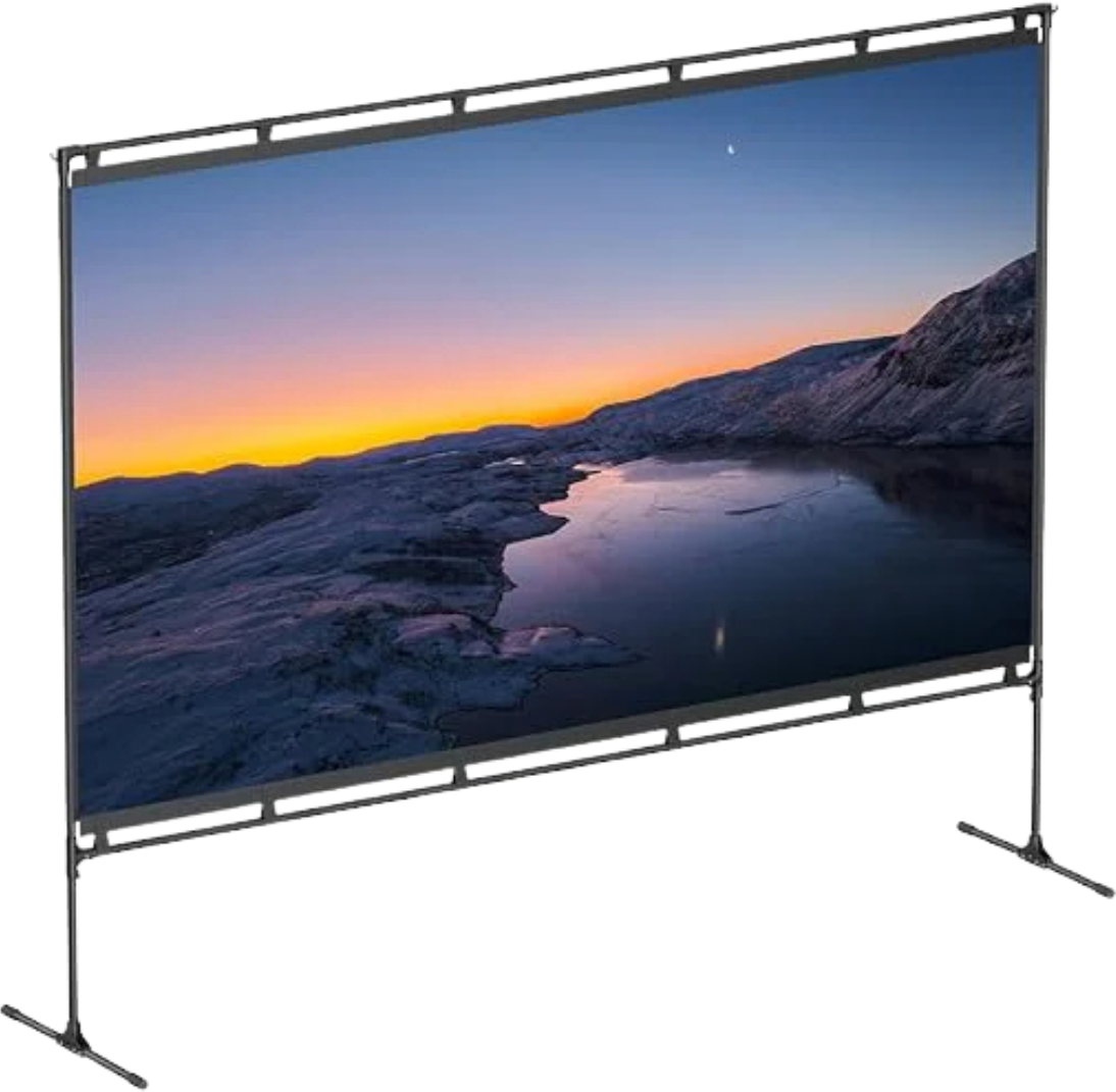 eufy 100 Zoll Beamer Leinwand mit Stativ