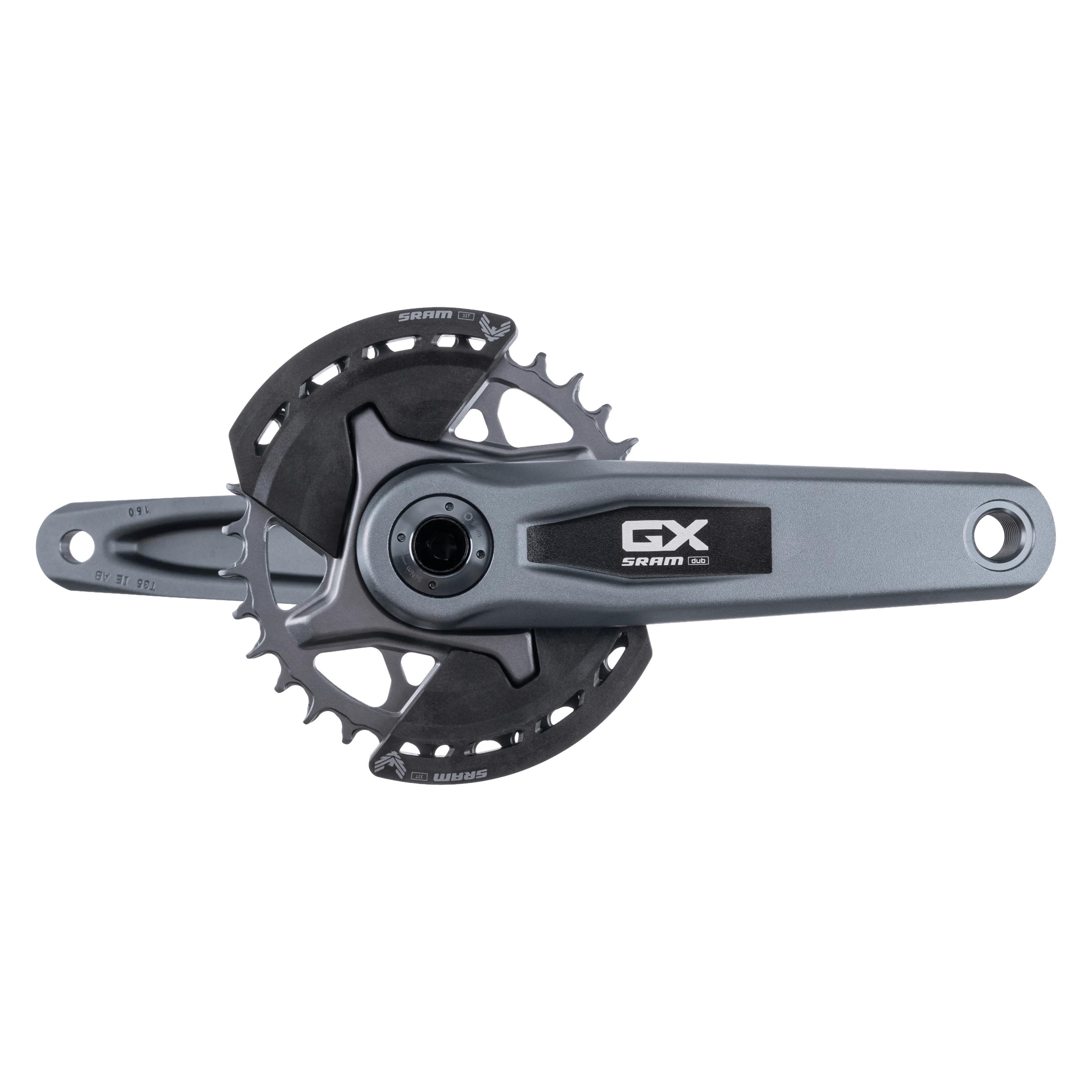 Quarq Power Meter Crankset GX Eagle AXS Transmission MTB Wide DUB (160 mm) (00.6118.779.003)