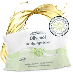 Olivenöl Reinigungstücher 25 St