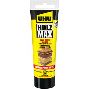 UHU Holzleim HOLZ MAX, D4, 100g, wasserfest, für Innen und Außen