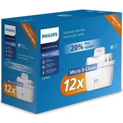Philips AWP213/10  Micro X-clean Wasserfilterkartuschen 12 Stück