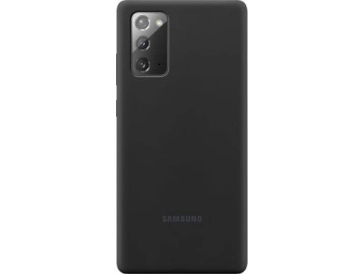 Samsung - Coque Note 20 Silicone Noir