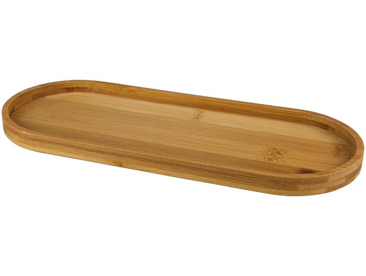 Dekoschale KLEINE WOLKE Dash Tray , beige (natur), B:27,5cm H:1,5cm T:11cm, Bambus, Dekoschalen, Dekoschale
