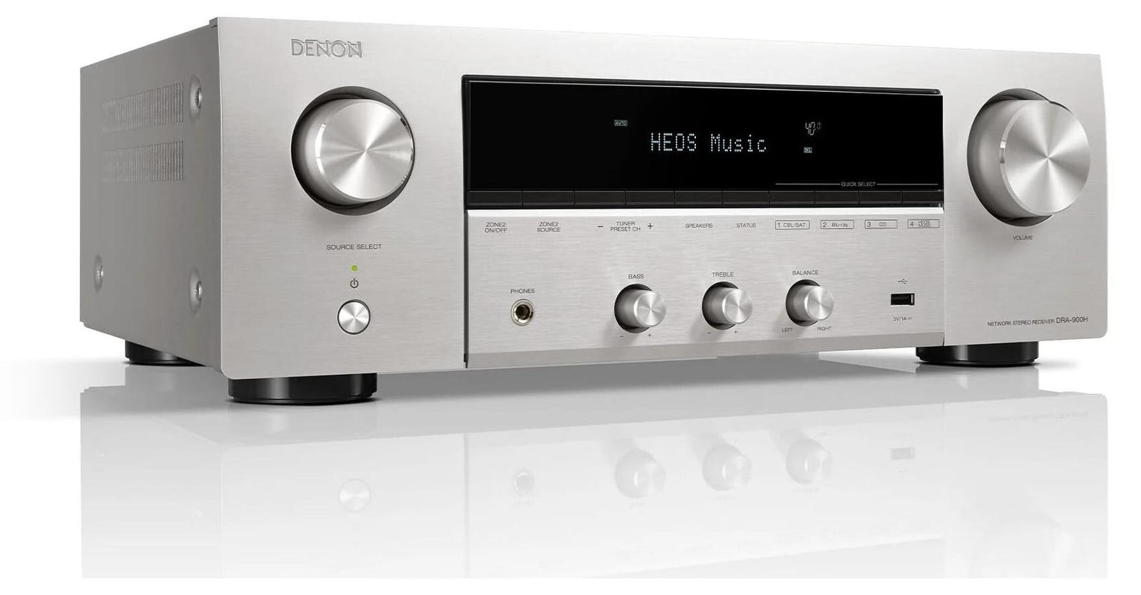 Denon DRA-900H Stereo Versterker met 2.2 kanalen en 100 W per kanaal