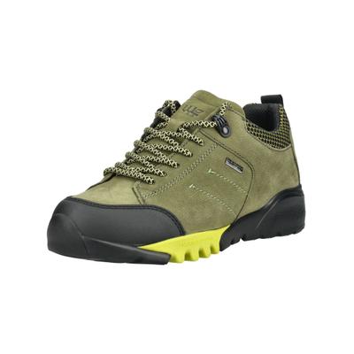 Trekkingschuh WALDLÄUFER "Waldläufer Wanderschuhe Nubukleder/Textil", Damen, Gr. 39, grün (oliv), Nubukleder, Textil, Schuhe Trekkingschuh