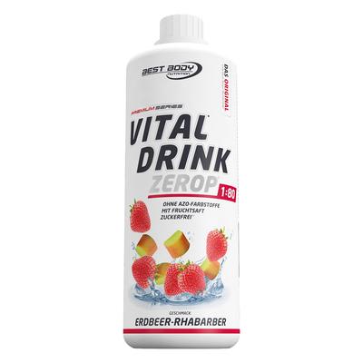 BBN Vital Drink Erbeer Rhabarber 1000 ml Konzentrat