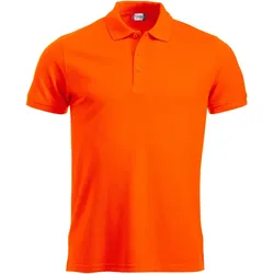 CLIQUE Manhattan Poloshirt Herren 170 - visibility orange 3XL